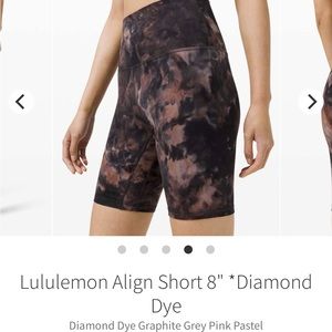 Lululemon align shorts 8“